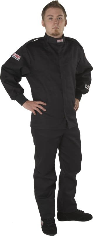 G-FORCE Racing Gear 4127LRGBK GF125 PANTS LARGE BLACK