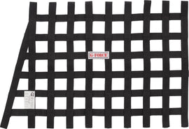 G-FORCE Racing Gear 4134BK ANGLE RIBBON WINDOW NET BLACK