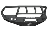 Road Armor 413F2B-NW Stealth Non-Winch Front Bumper; Titan II Guard; Satin Black;