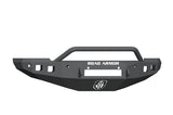 Road Armor 4162F4B-NW Stealth Non-Winch Front Bumper; Pre-Runner Guard; Sensor Holes; Satin Black;