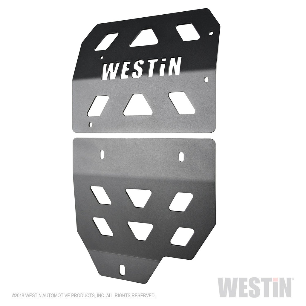 Westin 42-21075 Transmission Pan Skid Plate; Incl. Hardware; Textured Black;