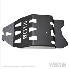 Westin 42-21095 Oil Pan Skid Plate; Incl. Hardware; Textured Black;