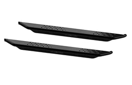 Westin 42-6005 Triple Tube Rock Rail Steps; Textured Black Finish;