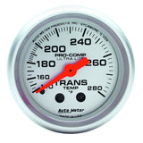 AutoMeter 4351 Traditional incandescent lighting illuminates around the perimeter of the dial