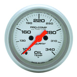 AutoMeter 4356 GAUGE, OIL TEMP, 2 1/16in, 100-340deg F, DIGITAL STEPPER MOTOR, ULTRA-LITE