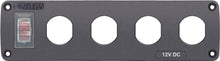 Load image into Gallery viewer, BLUE SEA 4369-BSS PANEL ACC H2O 4 SOCKET BLANK