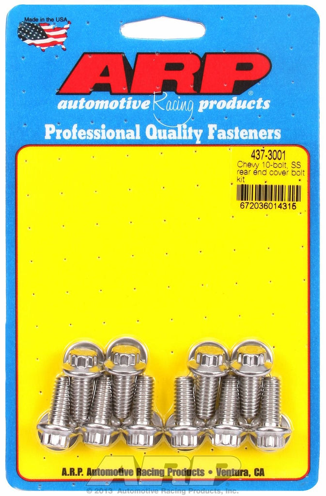 ARP 437-3001 RR END CVR BOLT KIT