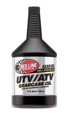 Load image into Gallery viewer, 75w-80 Gear Oil UTV/ATV Gearcase Oil GL-4 1 Quart Red Line Oil