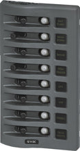 Load image into Gallery viewer, BLUE SEA 4378-BSS PANEL WD 12VDC CLB 8POS GRAY