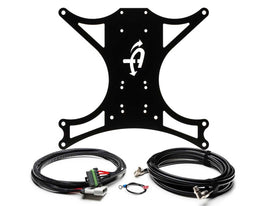 Up Down Air 44-0717 Jeep JK Air Compressor Mount And Connection Kit For 07-18 Jeep Wrangler JK Under Seat for ARB Dual Air Compressor Black UP Down Air