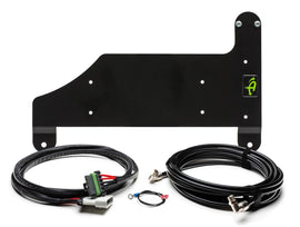 Up Down Air 44-1819 Jeep JL Air Compressor Mount And Connection Kit For 18-20 Jeep Wrangler JL Under Pass Seat for ARB Dual Air Compressor Black UP Down Air