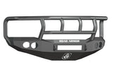 Road Armor 44062B-NW Stealth Non-Winch Front Bumper; Titan II Guard; Satin Black;