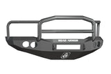 Road Armor 44075B-NW Stealth Non-Winch Front Bumper; Lonestar Guard; Satin Black;