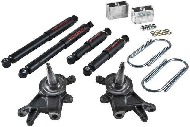 Belltech 440ND Front And Rear Complete Kit W/ Nitro Drop 2 Shocks