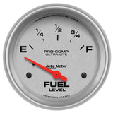 AutoMeter 4414 Traditional incandescent lighting illuminates around the perimeter of the dial