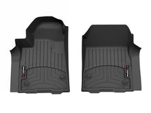 Load image into Gallery viewer, WEATHERTECH 4418801V FRONT FLOORLINER BLACK VINYL FLOORS