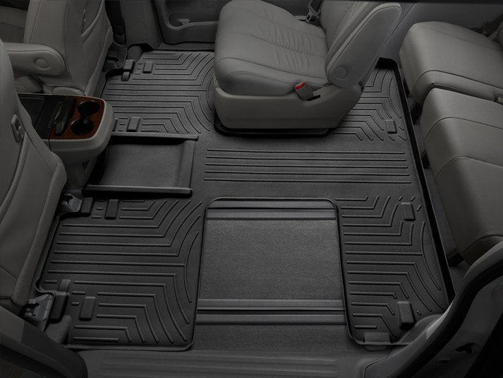 WEATHERTECH 443004 RR LINR SIENNA 2011+ BLK