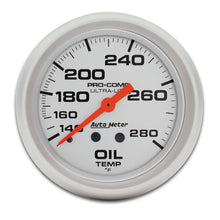 Load image into Gallery viewer, AutoMeter 4441 Traditional incandescent lighting illuminates around the perimeter of the dial