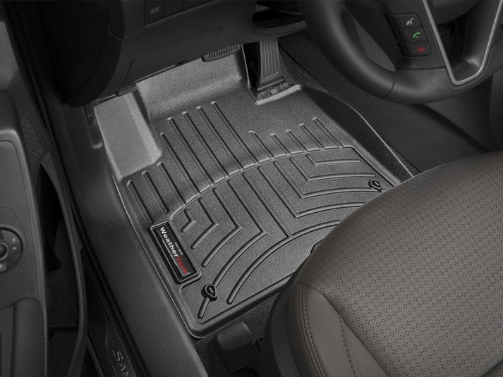 WEATHERTECH 444401 FR FL BLK HY SANTA FE 13+
