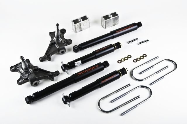 Belltech 444ND Front And Rear Complete Kit W/ Nitro Drop 2 Shocks