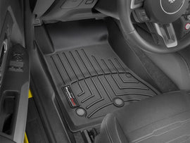 WEATHERTECH 446991 15 MUSTANG FL BLACK FRONT