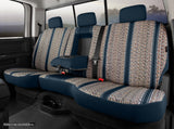 FIA TR47-61NAVY TR40 Series - Wrangler Saddleblanket Custom Fit Front Seat Cover - Navy