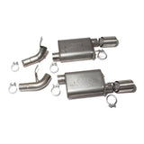 BBK Performance Parts 41005 2005-2010 FORD MUSTANG GT 4.6L VARITUNE AXLE BACK EXHAUST KIT (439 STAINLESS)