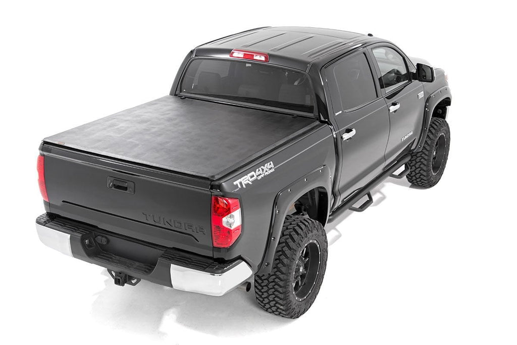 Soft Tri-Fold Bed Cover | 5'7" Bed | Toyota Tundra 2WD/4WD (2007-2024)
