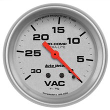 Load image into Gallery viewer, AutoMeter 4484 Traditional incandescent lighting illuminates around the perimeter of the dial