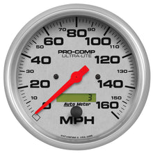 Load image into Gallery viewer, AutoMeter 4489 Traditional incandescent lighting illuminates around the perimeter of the dial