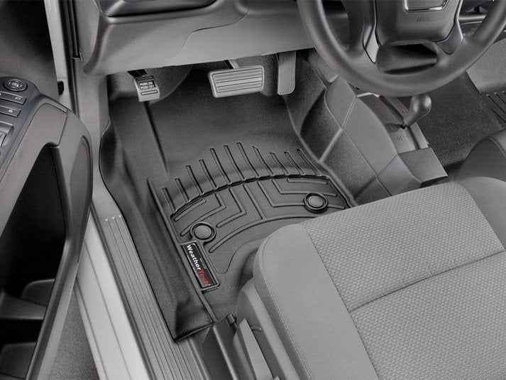 WEATHERTECH 449651V 14+ CHV SLV FRNT FLR VINYL BLACK