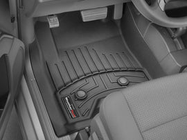 WEATHERTECH 449681V 14+ SLVRADO DBL CAB FRNT FLRLNR BLK