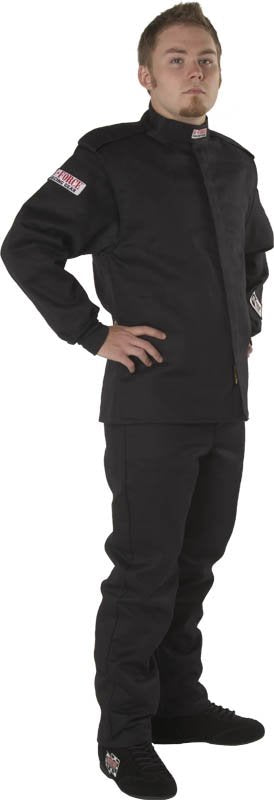 G-FORCE Racing Gear 4527MEDBK GF525 PANTS MED BLACK