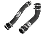aFe Power 46-20034-B BladeRunner 3 IN & 3-1/2 IN Aluminum Hot and Cold Charge Pipe Kit Black