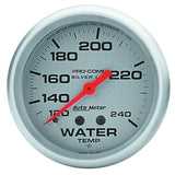 AutoMeter 4632 Traditional incandescent lighting illuminates around the perimeter of the dial