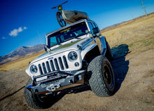Load image into Gallery viewer, 07-18 Wrangler JK RockGuard Epic Front Bumper w/ Hoop Offset Drum Winch TeraFlex