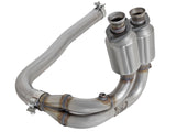 aFe Power 47-48003 Direct Fit 409 Stainless Steel Front Catalytic Converter
