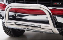 Load image into Gallery viewer, Lund 47021208 Bull Bar with LED Light Bar - Stainless Steel