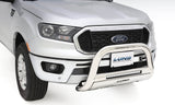 Lund 47021211 Bull Bar with LED Light Bar - Stainless Steel