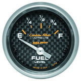 AutoMeter 4714 Traditional incandescent lighting illuminates around the perimeter of the dial