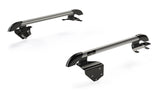 TeraFlex 4722030 07-18 Wrangler JK 2 Door Nebo Roof Rack Main Rail Kit Silver TeraFlex