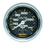 AutoMeter 4732 Traditional incandescent lighting illuminates around the perimeter of the dial