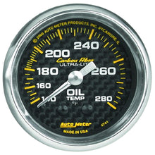Load image into Gallery viewer, AutoMeter 4741 Traditional incandescent lighting illuminates around the perimeter of the dial