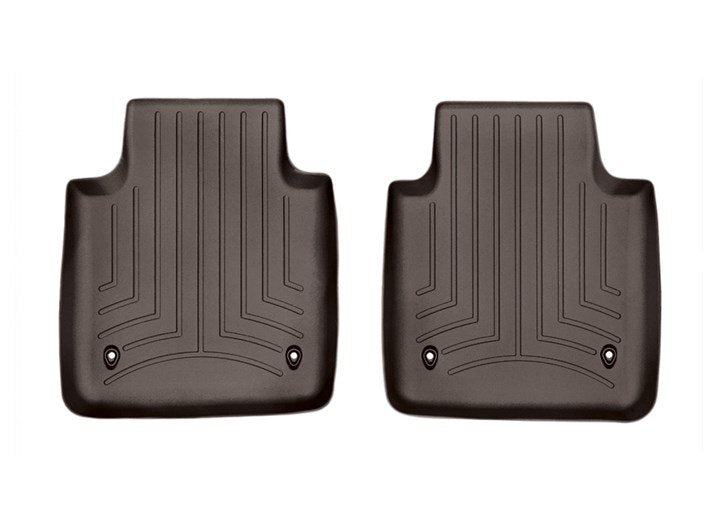 WEATHERTECH 474474 11+JAGUAR REAR FLOOR LINER COCOA