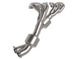 aFe Power 48-36017-HC Twisted Steel 304 Stainless Steel Short Tube Header Lexus IS300 01-05 L6-3.0L