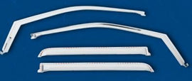 PUTCO 480027 ELEMENT CHROME WINDOW VISORS FITS;