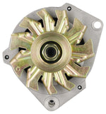 Powermaster Performance 48114 Alternator; CS130; Saddle Mount; 140 Amp; 95 Idle; 6 Groove Pulley; Natural;