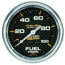 Load image into Gallery viewer, AutoMeter 4812 Traditional incandescent lighting illuminates around the perimeter of the dial