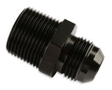 Mr Gasket 481666-BL Mr. Gasket Straight -6 AN To 3/8 Inch NPT Adapter - Black