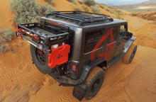 Load image into Gallery viewer, 07-18 Wrangler JK Alta Cargo Rack Silver Rails TeraFlex